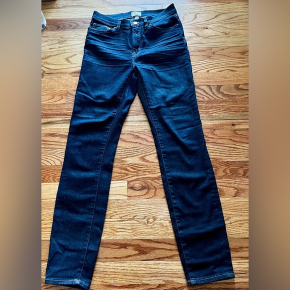 J Crew lookout high rise skinny Jean. Size 27. Dark wash - Picture 1 of 7